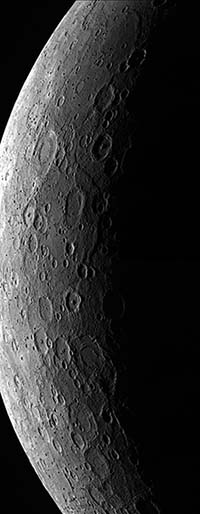 Merkur gesehen von MESSENGER