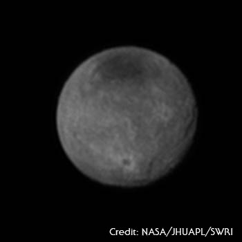 Plutomond Charon im Juli 2015