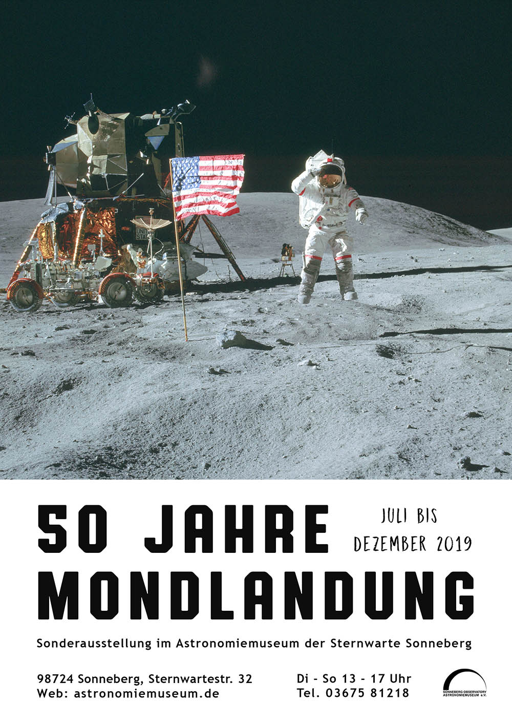 50 Jahre Mondlandung - Sonderausstellung Astronomiemuseum
