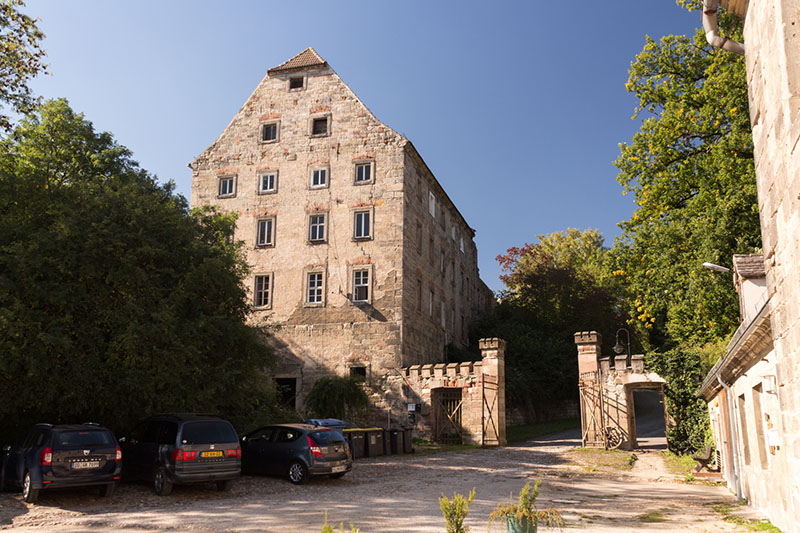 Eingangstor Schloss Goseck