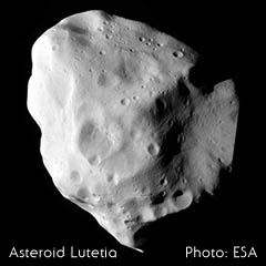 Rosetta bei Asteroid Lutetia