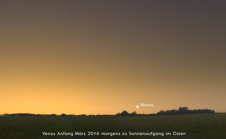 Venus im März 2015