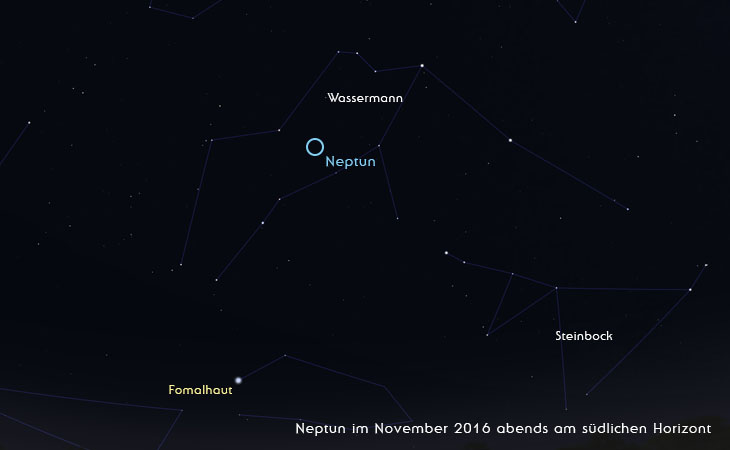 Neptun im November 2016