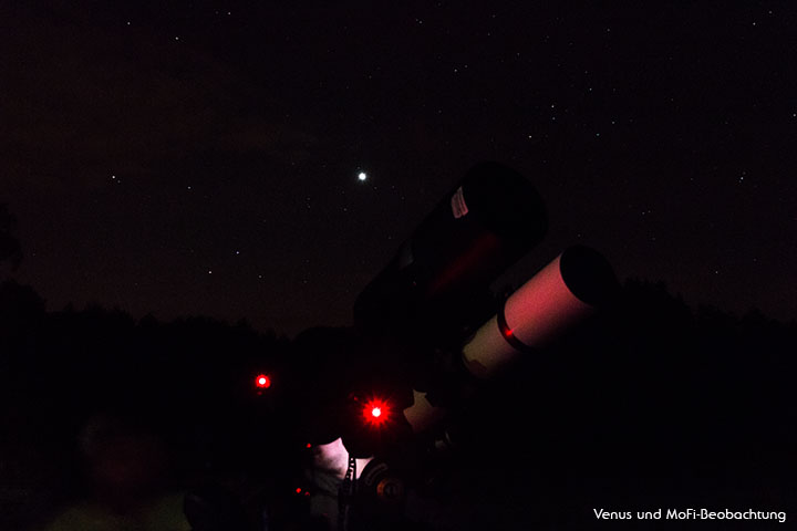 Teleskope und Venus