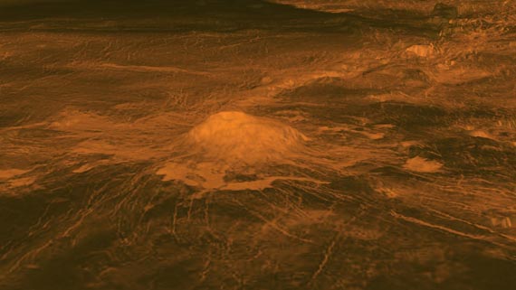 Vulkan auf Venus