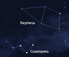 Cassiopeia und Kepheus
